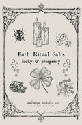 luck & prosperity- bath salt ritual mix