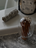 glass matches holder 🕯️