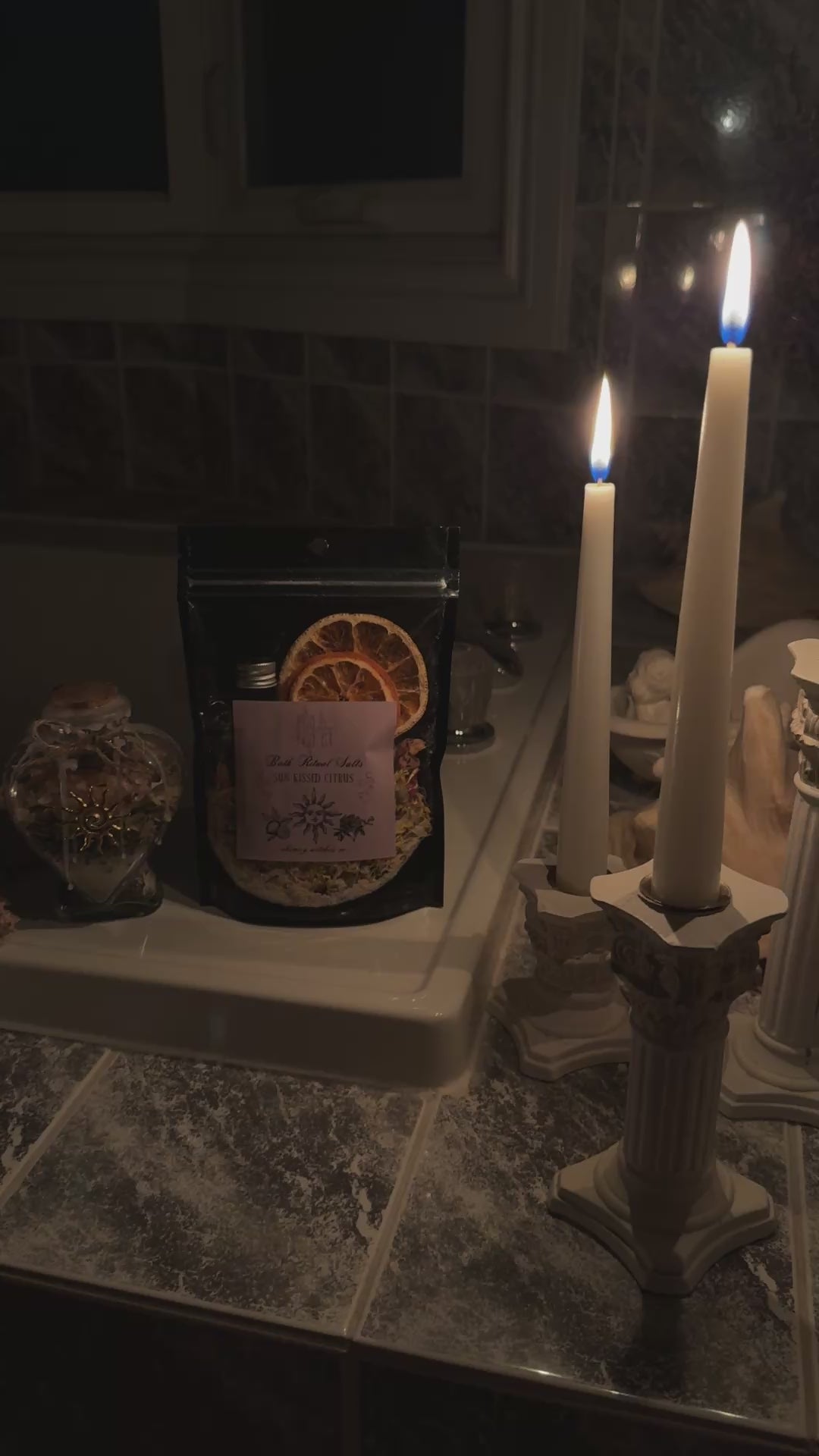 sun-kissed citrus - bath salt ritual mix